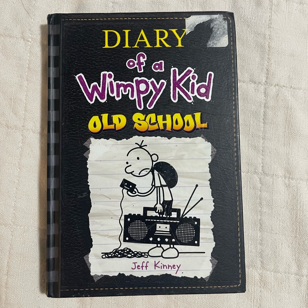 Diary of a Winpy kid old school book hardcover